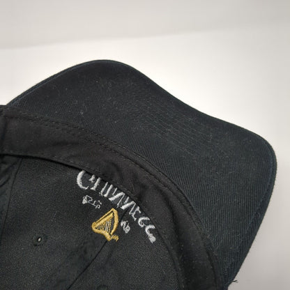 Guinness Dublin Est 1759 Slideback Hat Black 59cm Adjustable Embroidered