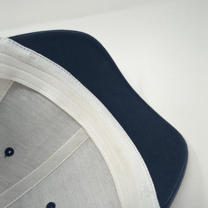 Columbia Unisex Fitted Trucker Hat Blue Size L/XL Lightweight Mesh Back 6 Panel