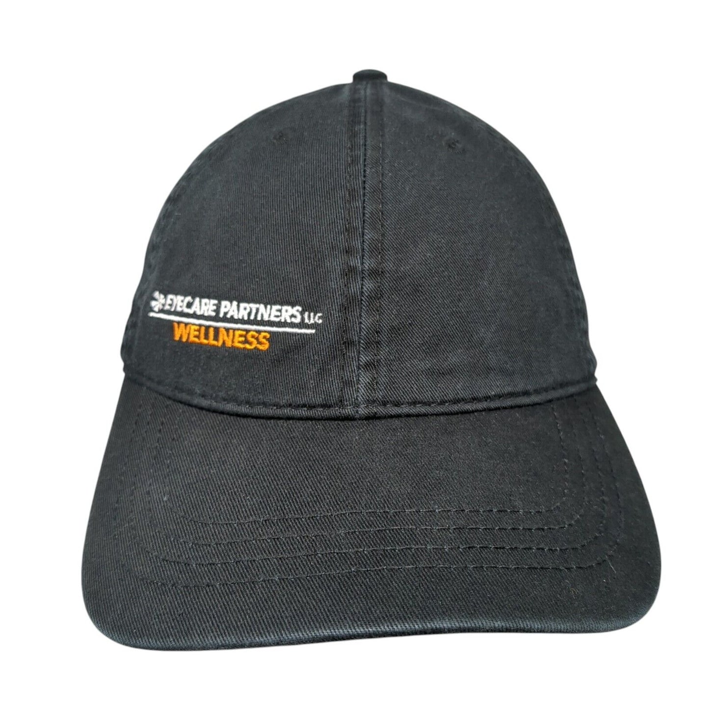 Eyecare Partners LLC Wellness Slideback Hat Black OS Adjustable Cap America