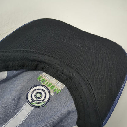 MSP Design Group Baseball Cap Blue One Size Hat Mesh Back Strapback Shooting