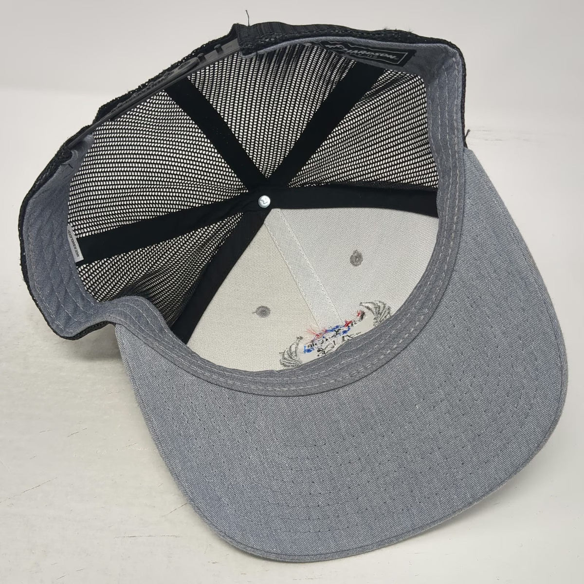 Richardson 112 Trucker Hat Gray One Size Phil Meador Toyota 45 Years Snapback