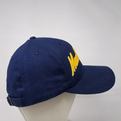 Machinists Slideback Hat Blue One Size Adjustable Embroidered American Needle