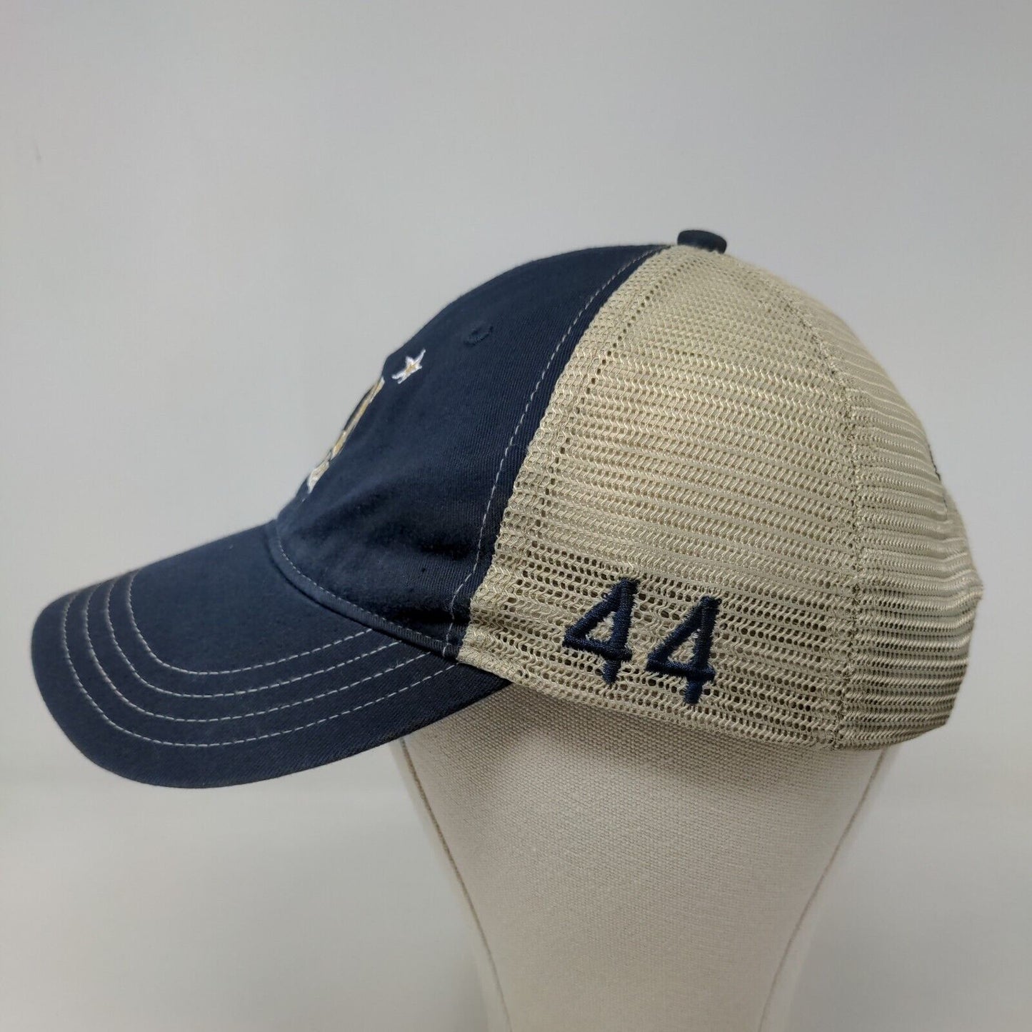 Richardson Men's Snapback Mesh Back Hat Multicolor Size M/L Navy Midshipmen