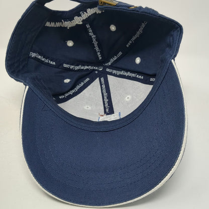 Yalong Bay Golf Club Baseball Cap Blue One Size Slideback Sanya China Logo Hat
