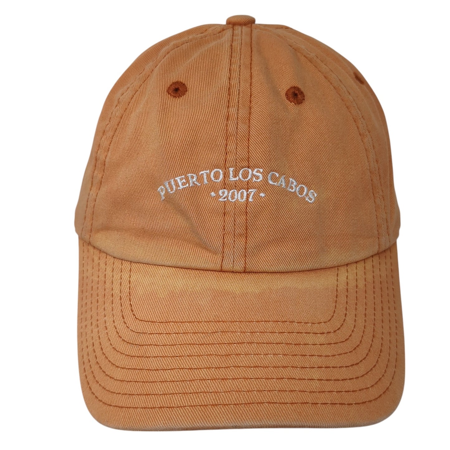 Puerto Los Cabos Slideback Baseball Cap Orange OS Adjustable American Needle