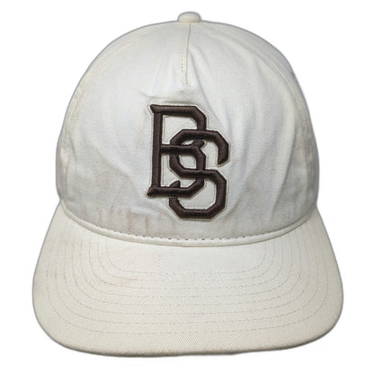 Punk Inc 5 Panel Beige Hat One Size Intertwined BS Logo Eli Sux Snapback Cotton