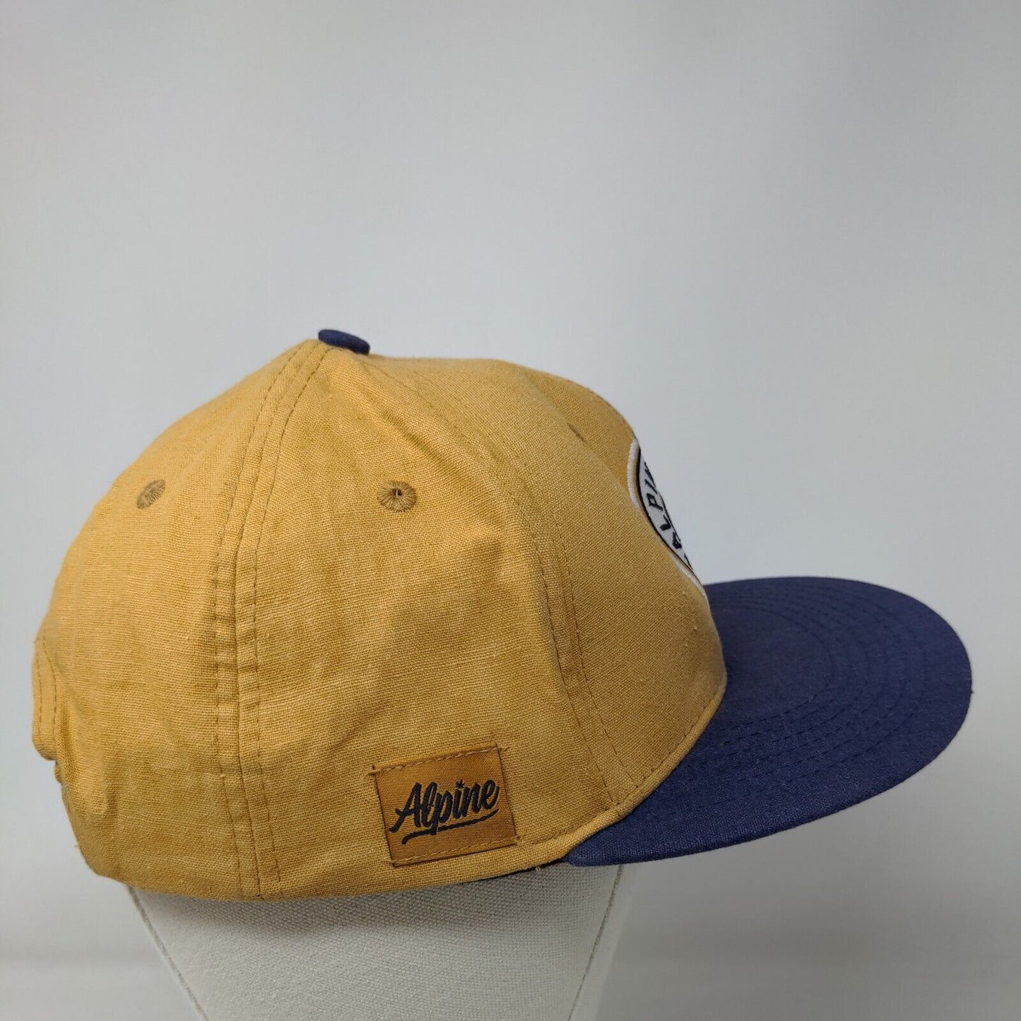 Alpine Hemp Company Snapback Hat Multi One Size Embroidered 6 Panel