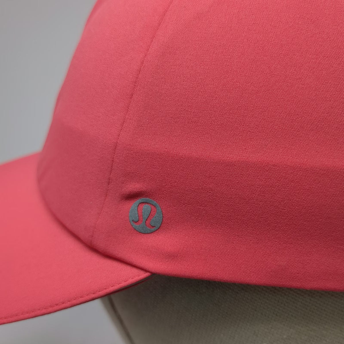 Lululemon Baseball Cap Pink S/M Performance Running Strapback Reflective Hat