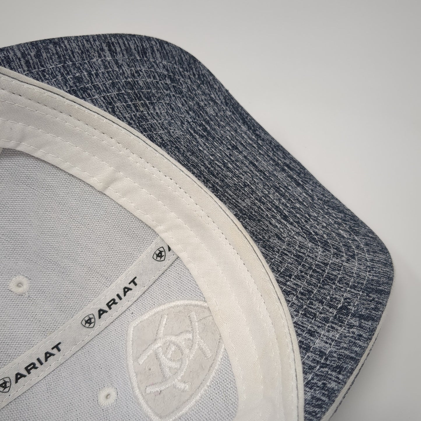 Ariat Logo Snapback Mesh Back Trucker Hat Multi One Size Embroidered