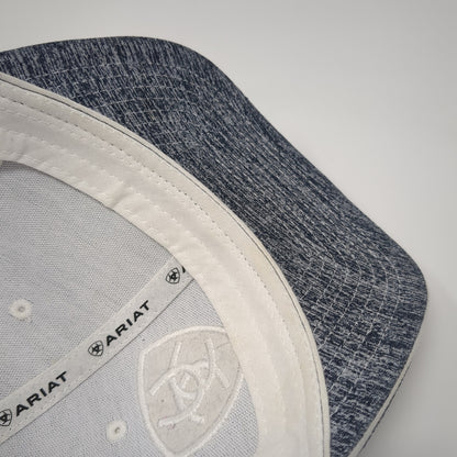 Ariat Logo Snapback Mesh Back Trucker Hat Multi One Size Embroidered