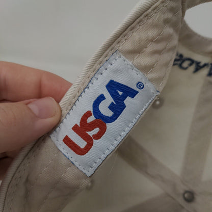 US Open 2006 Winged Foot Slideback Hat Cream One Size USGA Member