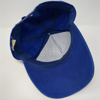 Bucksaw Resort Truman Lake Snapback Hat Blue One Size Adjustable 6 Panel Nissin
