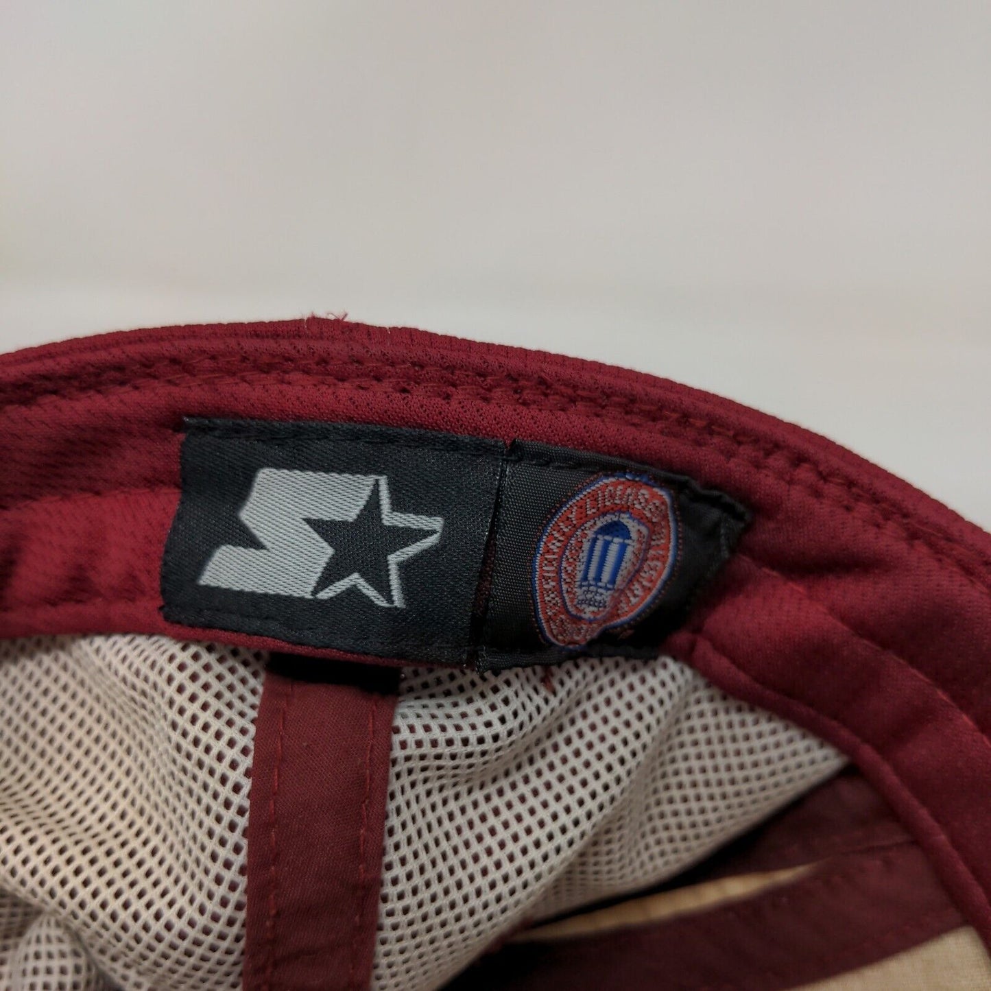 Starter Men's Strapback Hat Red Embroidered Logo Florida State Seminoles