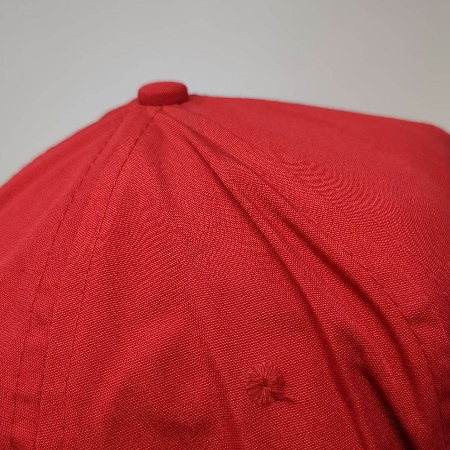 Martec International 5 Panel Red Hat One Size Rope Snapback Graphic Logo Cap