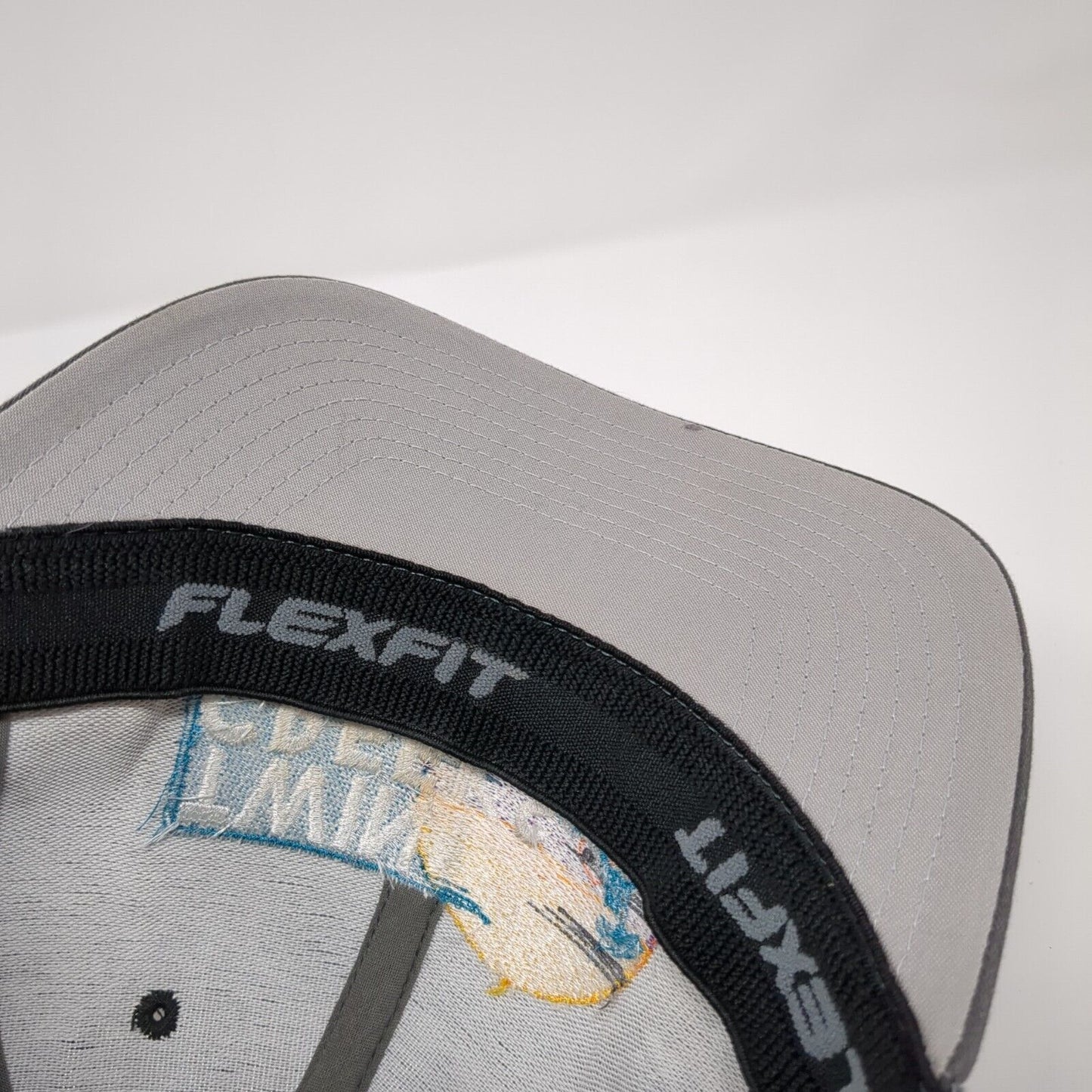 Twin Creeks Marina & Resort Fitted Mesh Back Trucker Hat Gray One Size