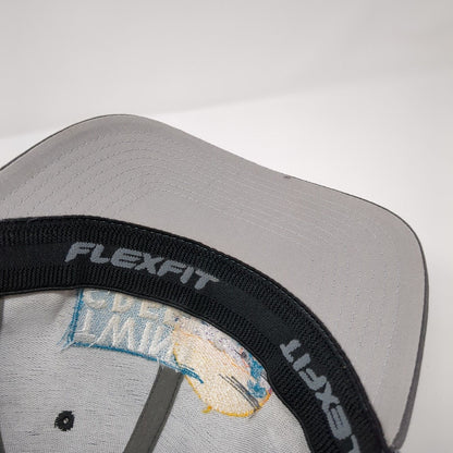 Twin Creeks Marina & Resort Fitted Mesh Back Trucker Hat Gray One Size