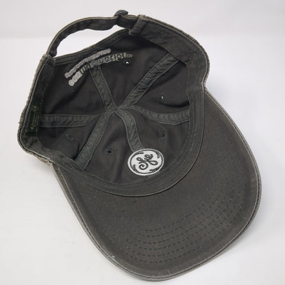 GE Imagination at Work Baseball Cap Brown One Size Adjustable Embroidered Cotton