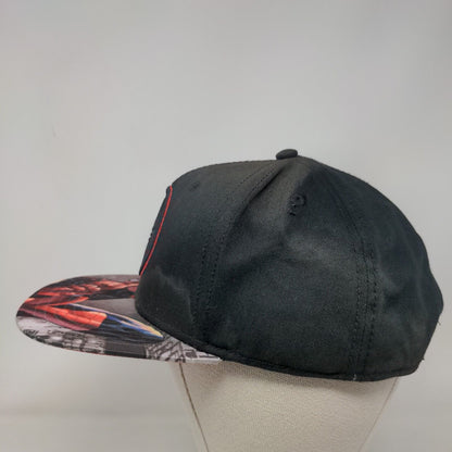 Spiderman Snapback Hat Multicolor OSFM Adjustable Marvel 6 Panel