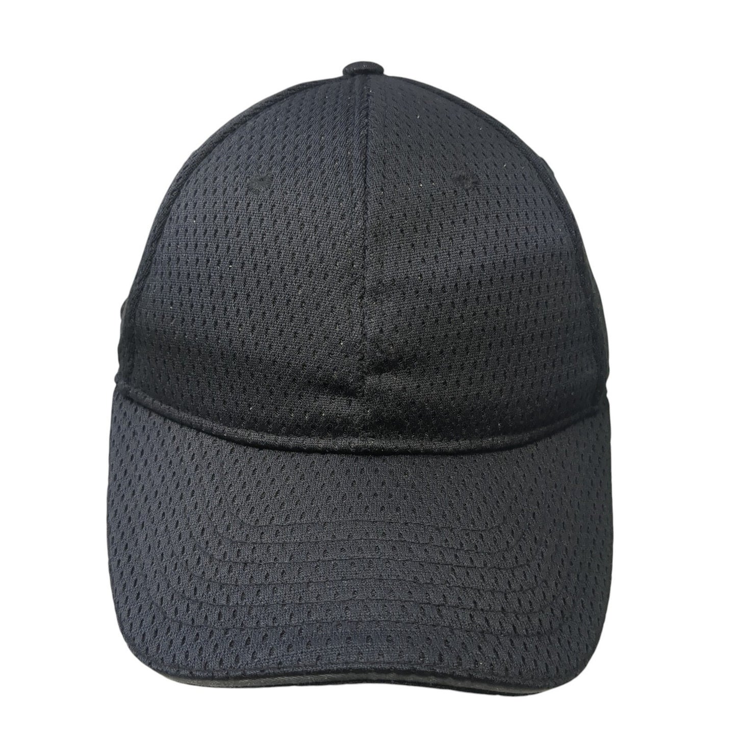 Chef Works Slideback Hat Black One Size Adjustable Solid Mesh Blank