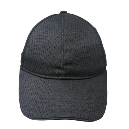 Chef Works Slideback Hat Black One Size Adjustable Solid Mesh Blank