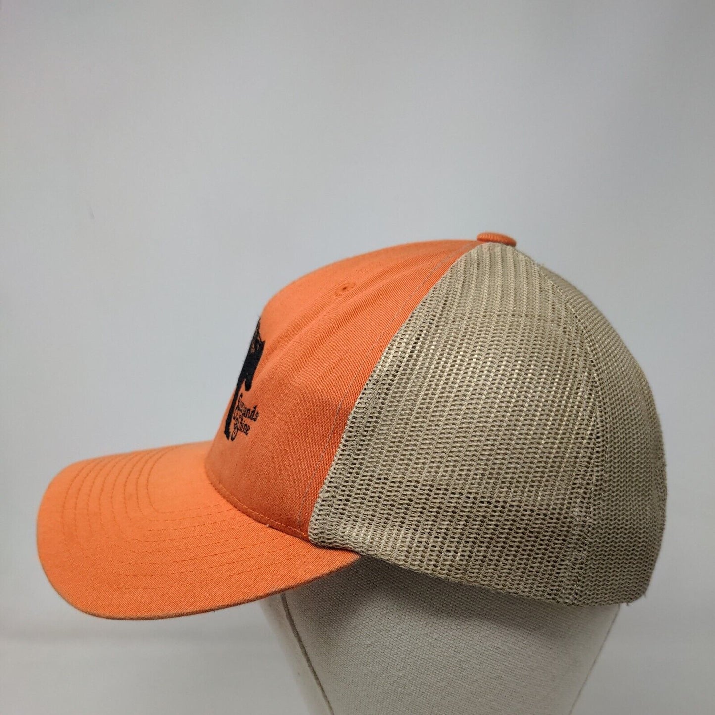 Sugarlands Shine Snapback Trucker Hat Orange OS Mesh Back The Classics Yupoong