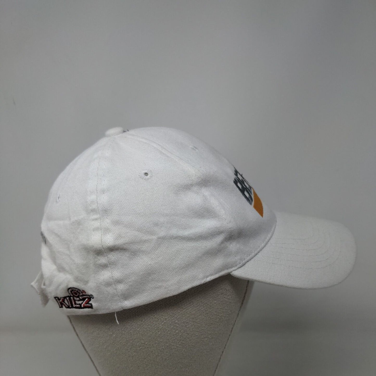 BEHR Pro Kilz Strapback Hat White One Size Embroidered Adjustable