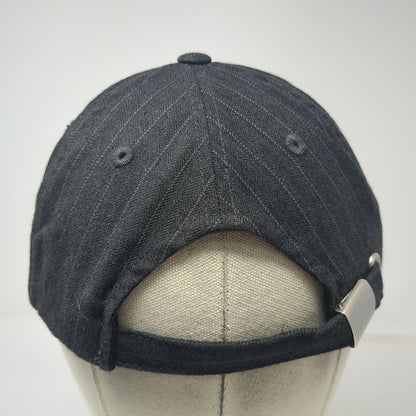 District Baseball Cap Gray One Size Farm Bureau Financial Services Pinstripe Hat