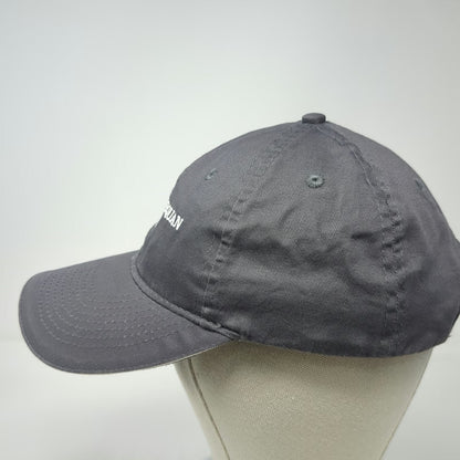 Port & Company Manasquan Bank Hat Gray OSFM Baseball Cap Strapback Piping Logo
