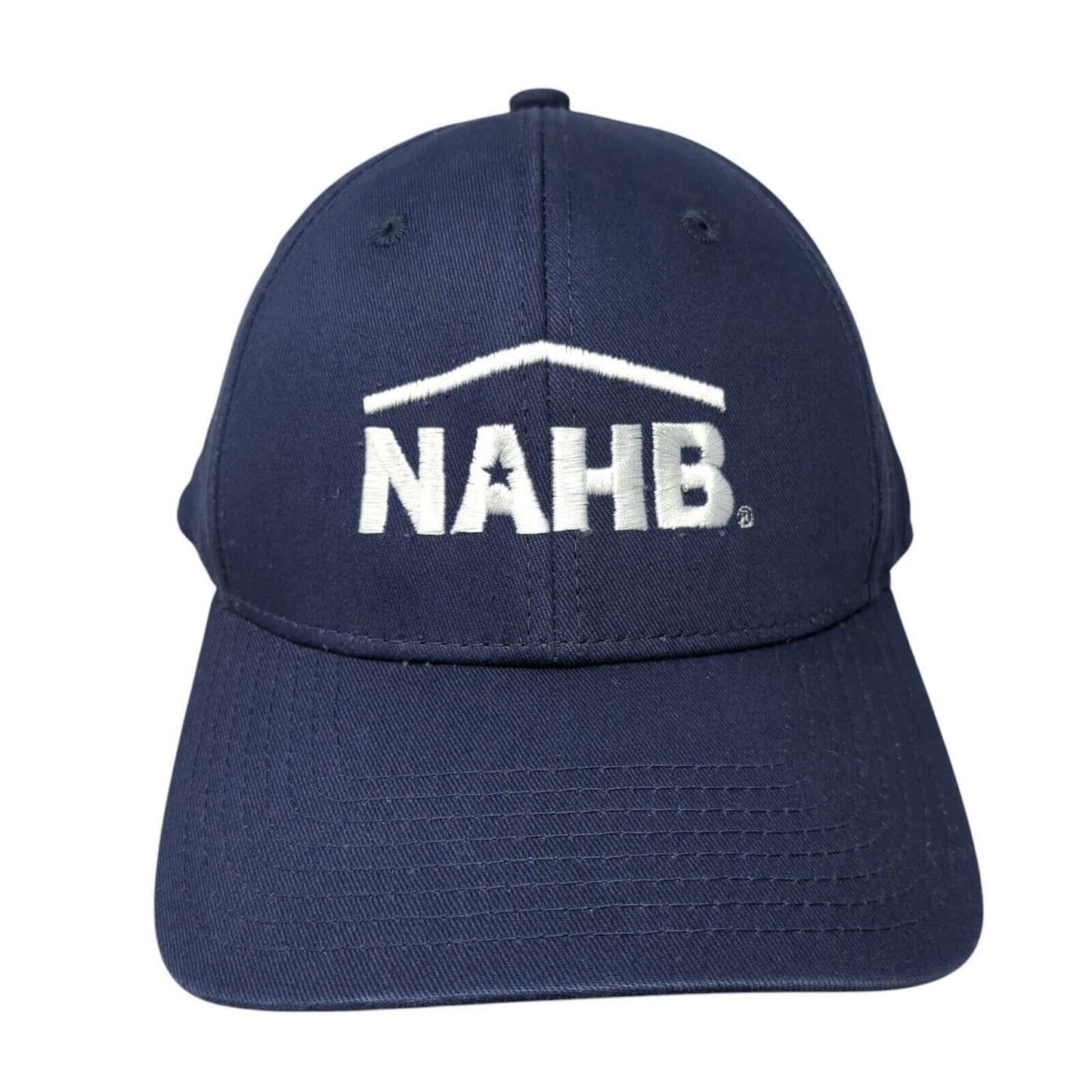 NAHB LG Pro Builder Snapback Hat Blue OS Adjustable Embroidered Outdoor Cap