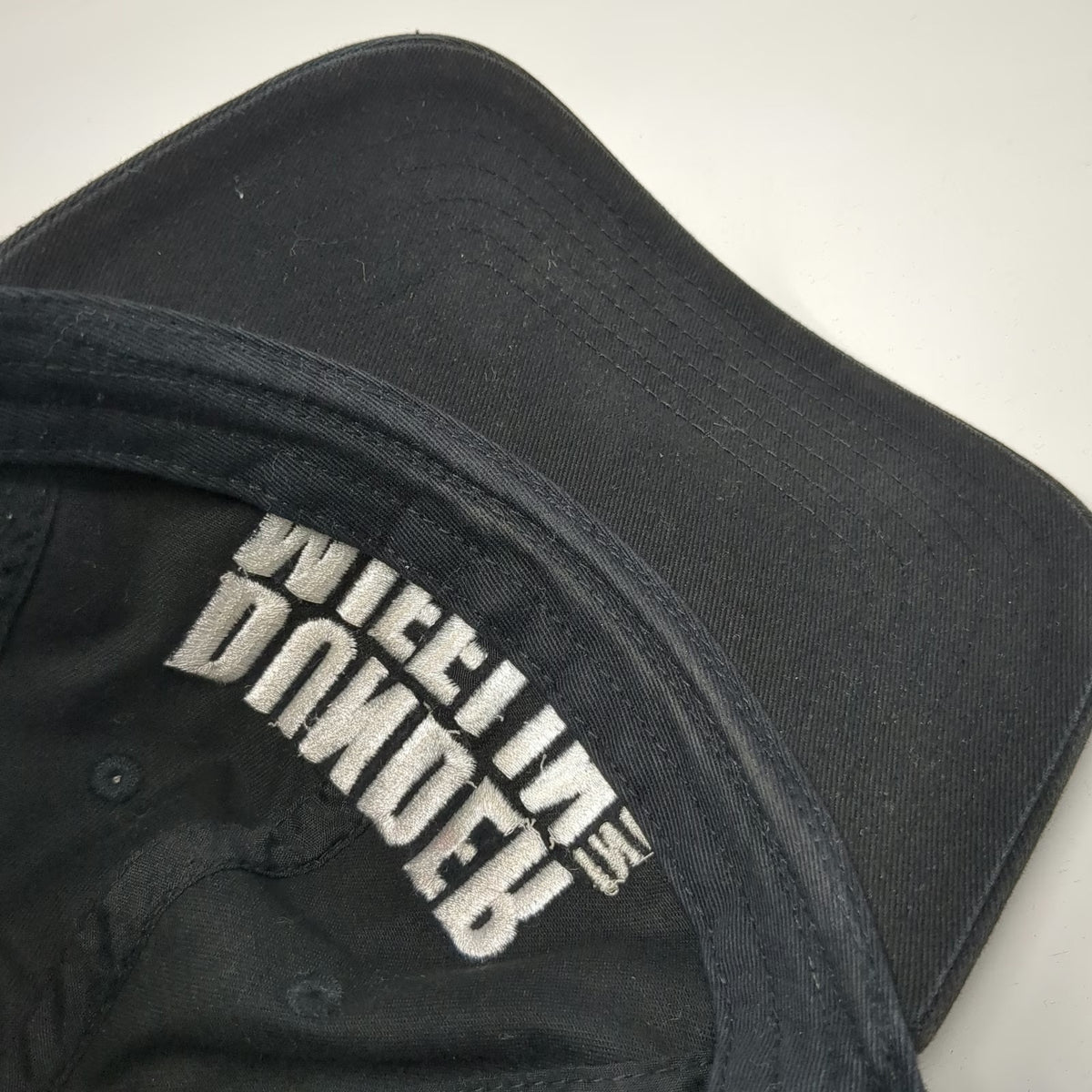 The Office Dunder Mifflin Paper Company Baseball Cap Black OSFM Slideback Hat