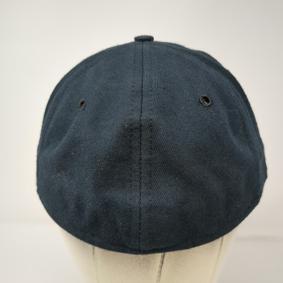 New Era Cap Blue 7 1/4 Wool Fitted Optimist All-Star Football Hat Vintage