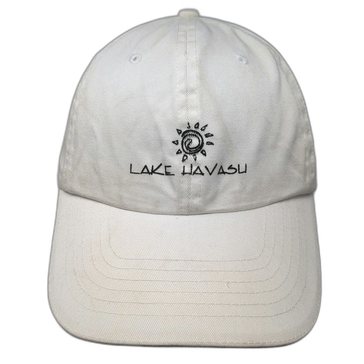 Great American Products Baseball Cap White One Size Lake Havasu Sun Arizona Hat