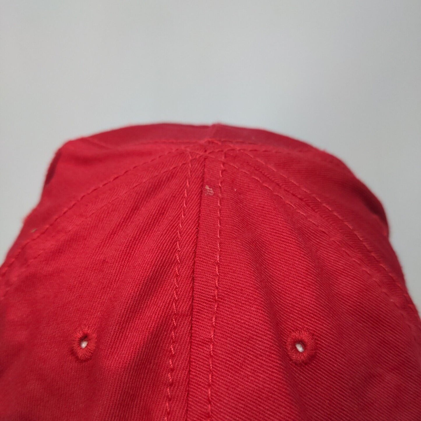 #elfie Snapback Hat Red OSFM Adjustable Colorblock Holiday Outdoor