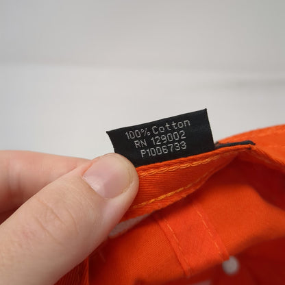 OTTO Gigamon Logo Orange Baseball Cap One Size Adjustable Strapback Cotton Hat