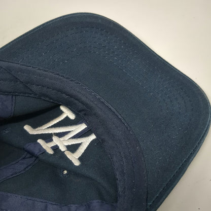 Zephyr Baseball Cap Blue One Size Embroidered NY New York Hat Slideback
