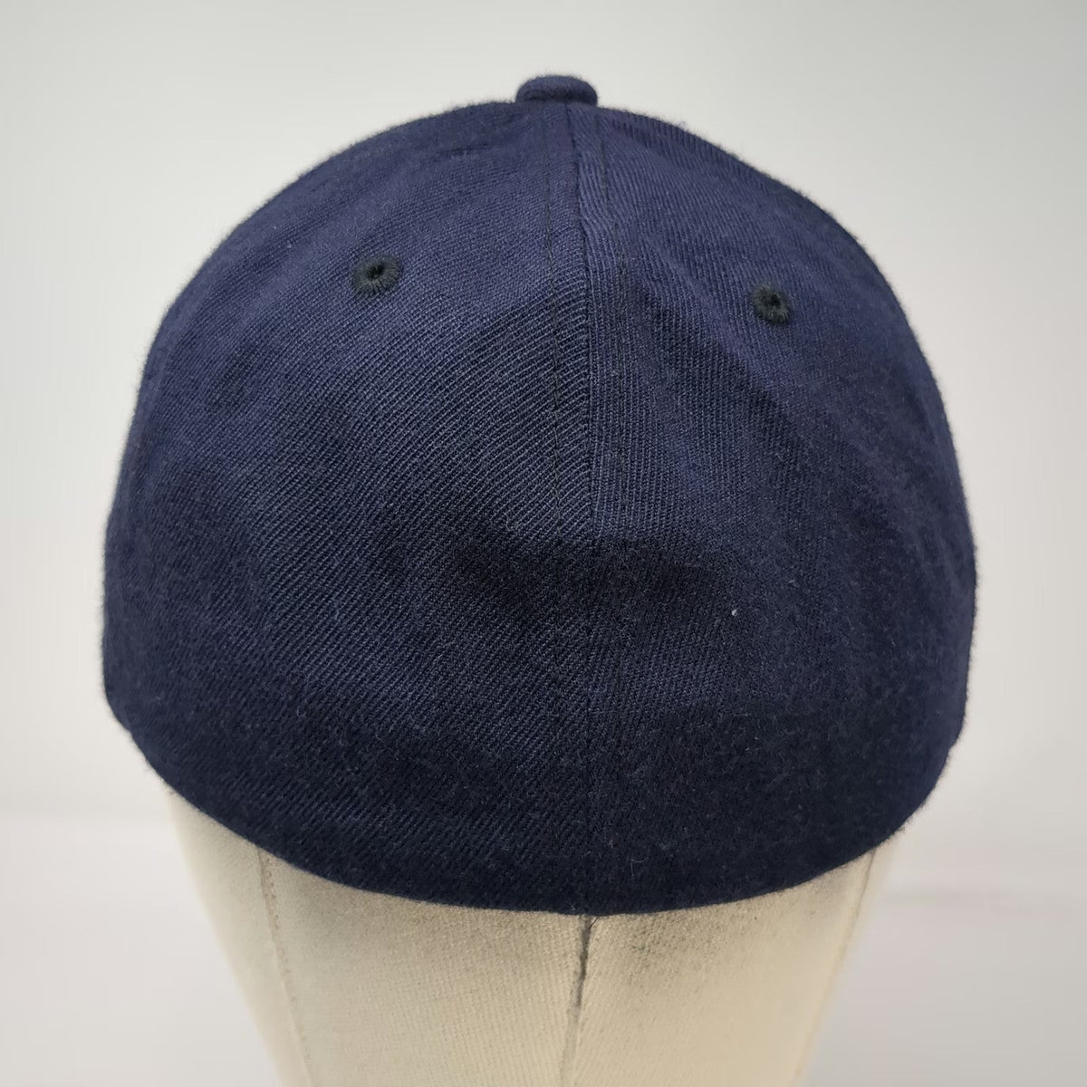 Pacific Headwear Baseball Cap Blue 8 Interlocking SI Logo Gray Underbrim Hat