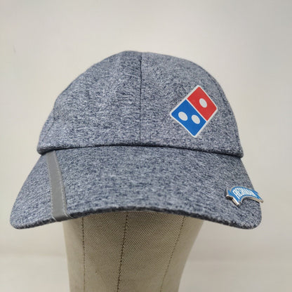 Domino's Gear Men's Strapback Hat Gray Size OS Graphic Logo Freshman Pin