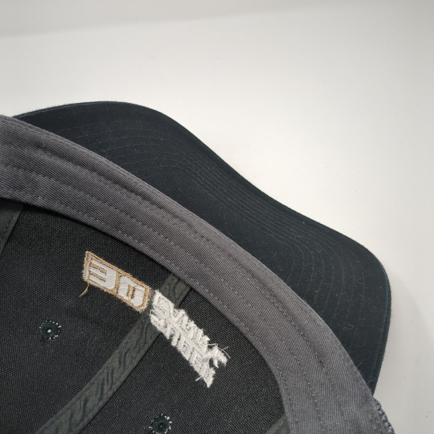 3D Super Carry Federal Trucker Hat Black One Size Adjustable Mesh Port Authority