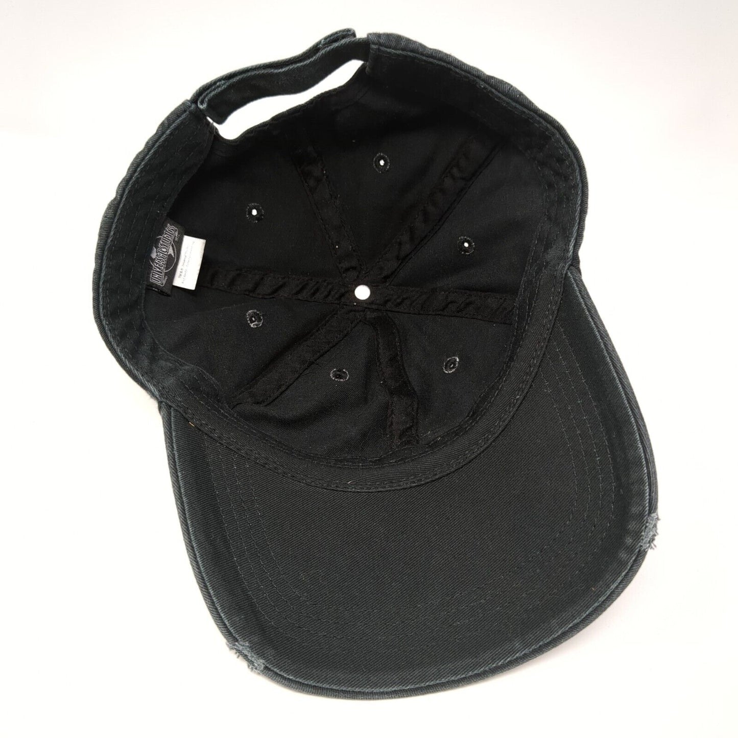 Jurassic Park Strapback Hat Black OSFA Adjustable Universal Studios