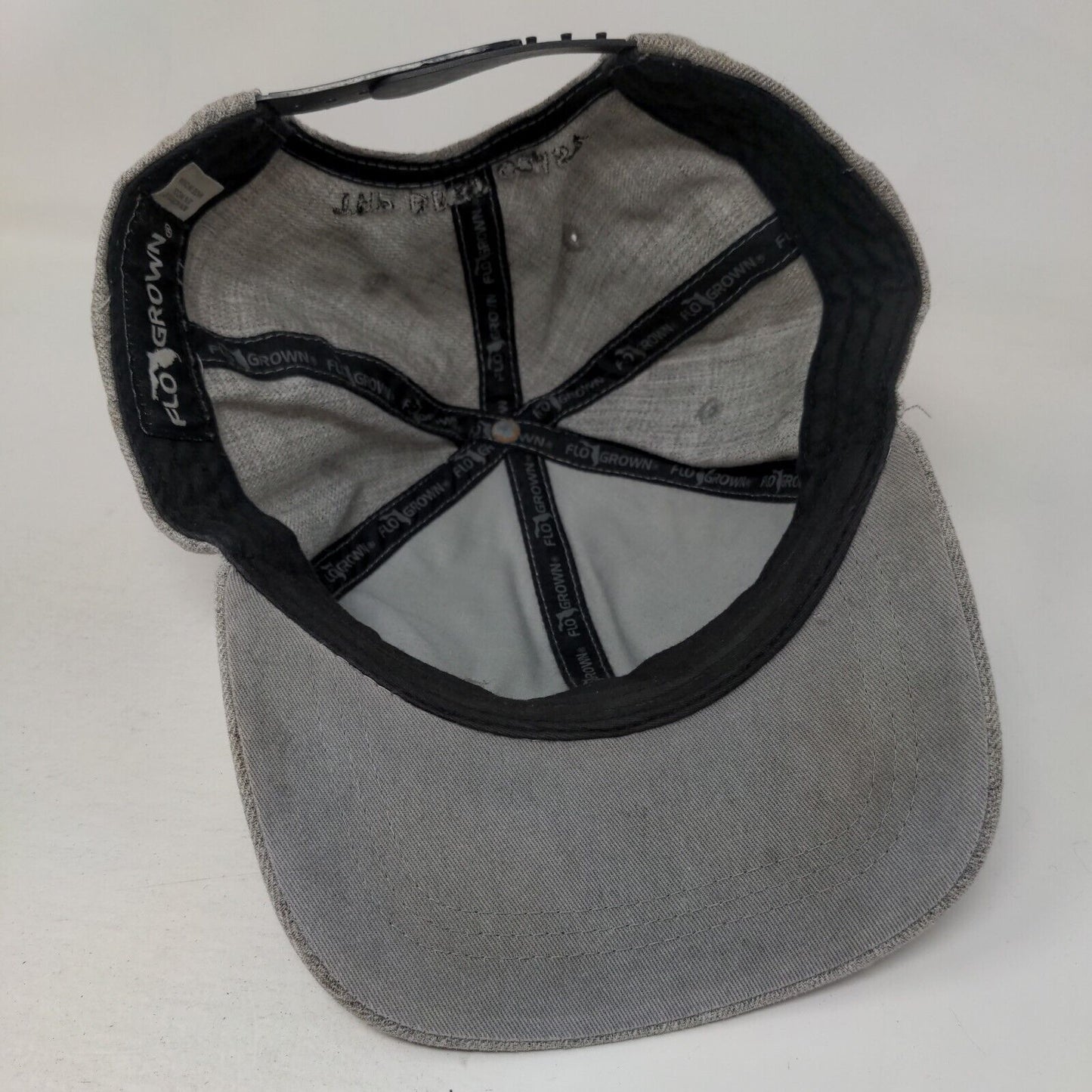 Flo Grown The Best Coast Snapback Hat Gray One Size Adjustable 6 Panel