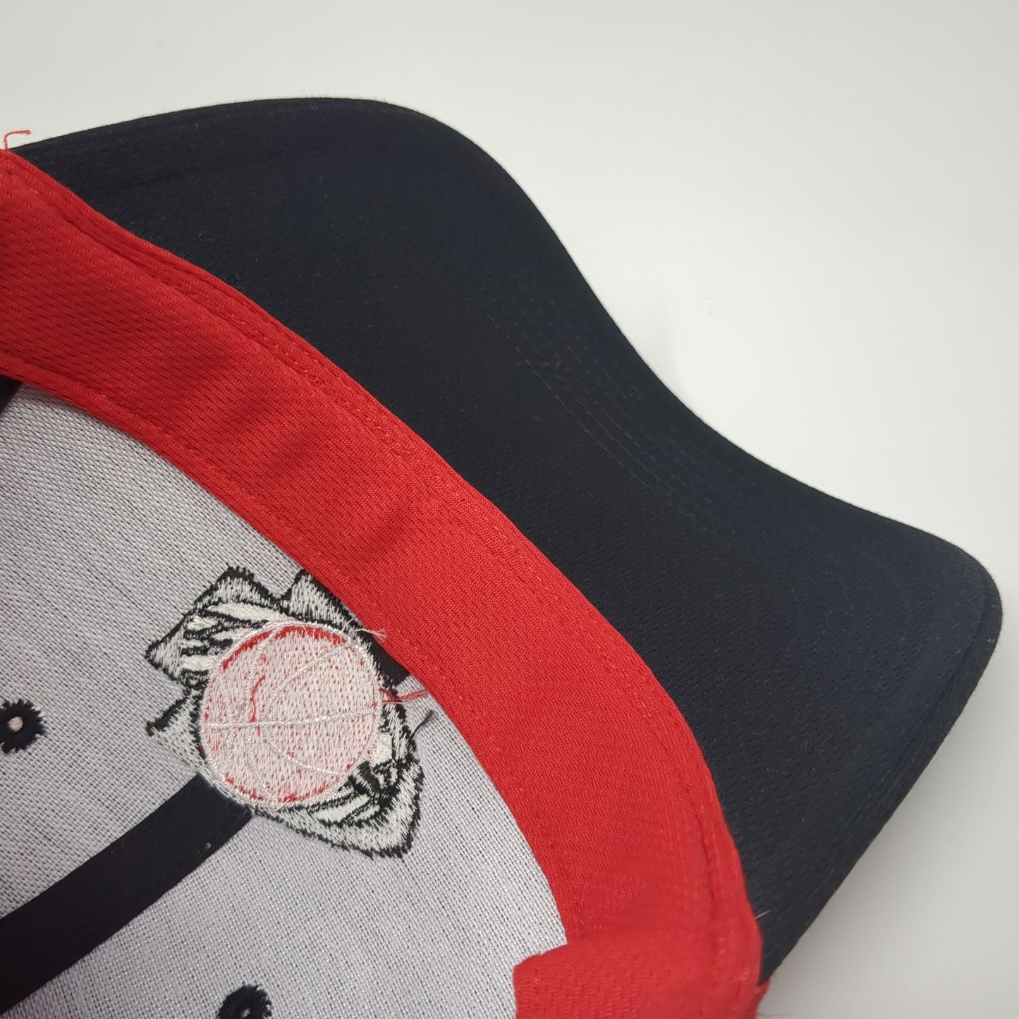 Sport-Tek By Port Authority Strapback Hat Red One Size Embroidered Logo