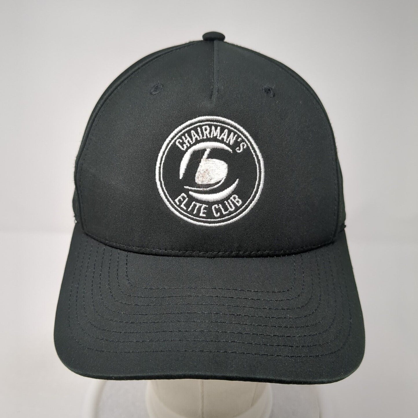 Chairman's Elite Club Snapback Hat Black One Size Adjustable Richardson