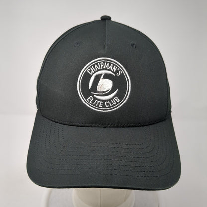Chairman's Elite Club Snapback Hat Black One Size Adjustable Richardson