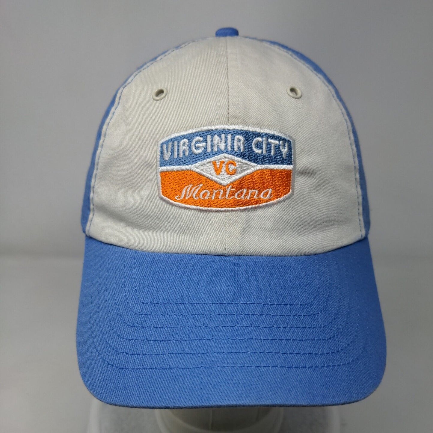 Virginia City Montana Slideback Hat Multicolor OSFM Adjustable 6 Panel KC Caps