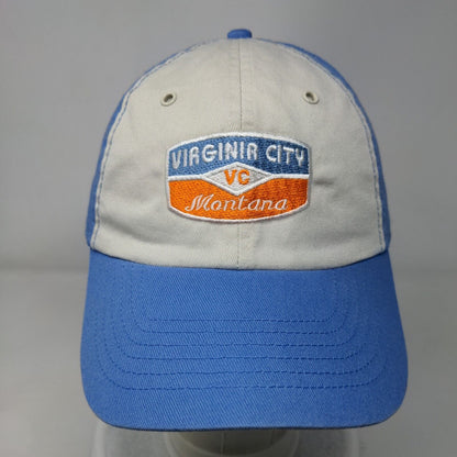 Virginia City Montana Slideback Hat Multicolor OSFM Adjustable 6 Panel KC Caps