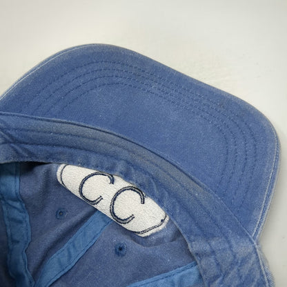 Anvil Cape Cod MA CC Patch Blue One Size Baseball Cap Hat Adjustable Slideback