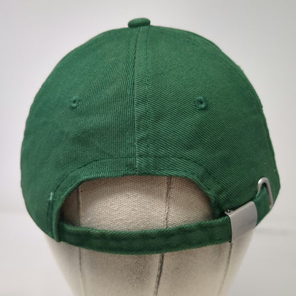 SOL'S CMPC Logo Baseball Cap Green One Size Slideback Cotton Hat Embroidered
