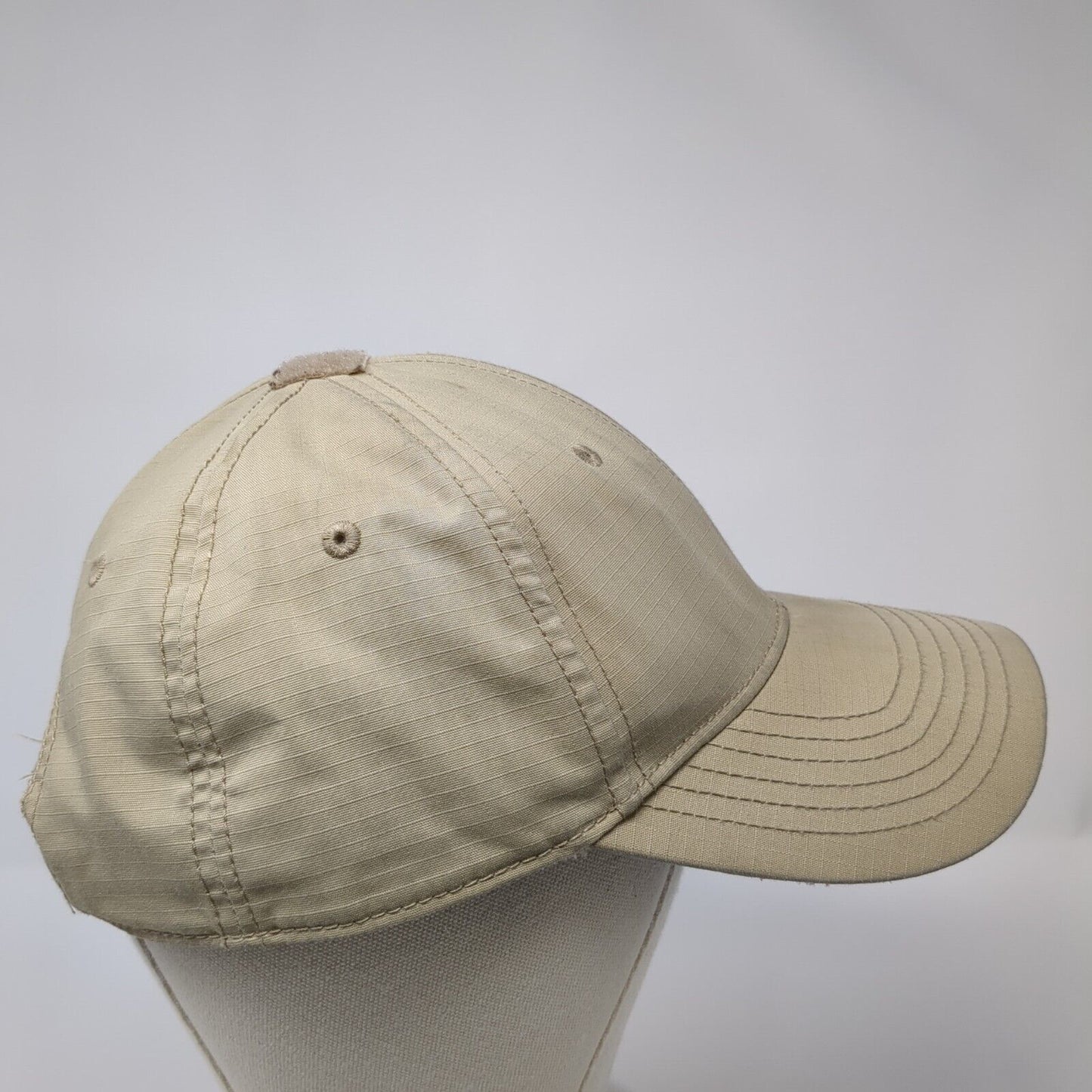 Propper Strapback Hat Tan One Size Adjustable Solid 6 Panel Vent Holes
