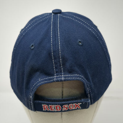 Boston Red Sox MLB T.E.I. Baseball Cap White Blue One Size Embroidered Logo Hat