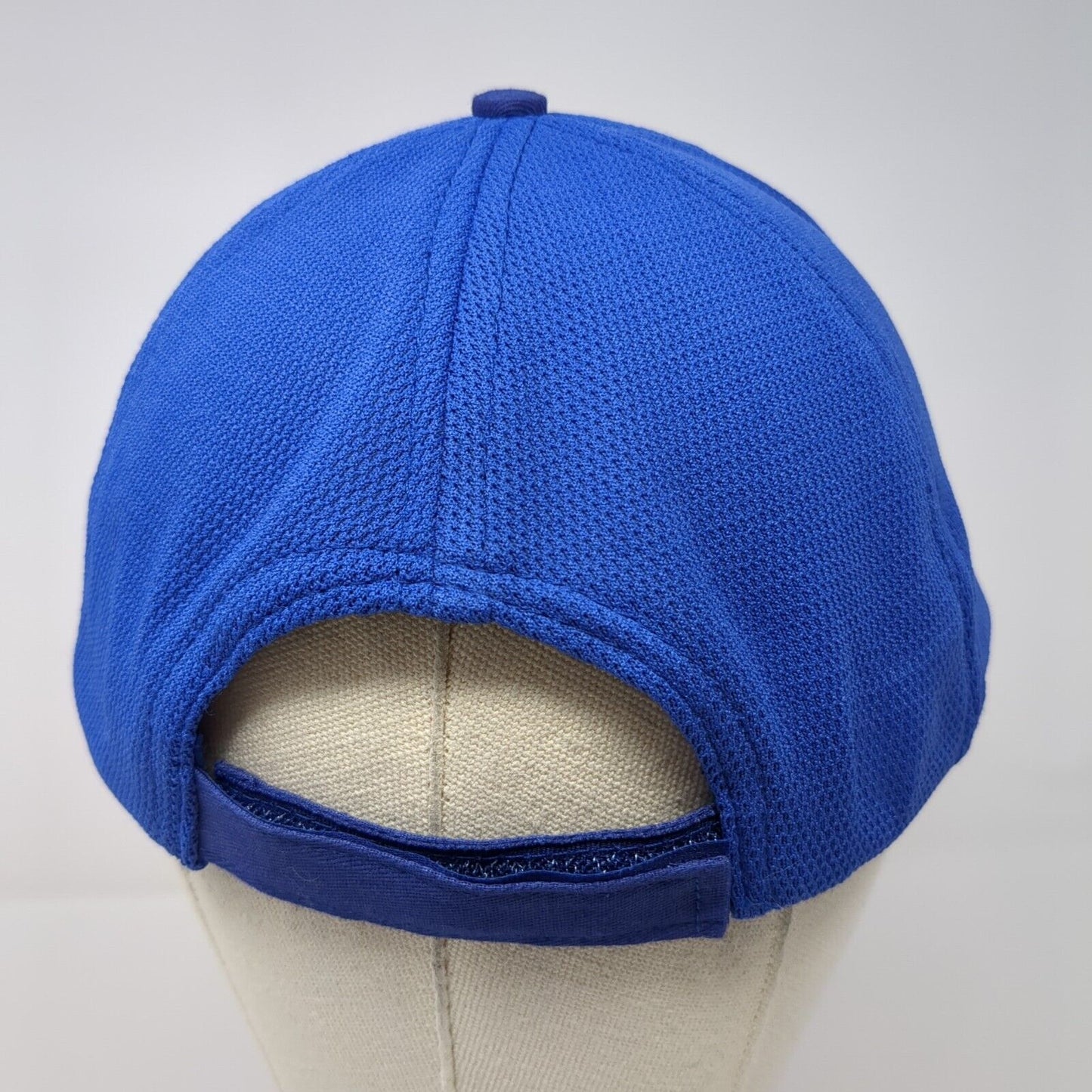 Bud Light Strapback Hat Blue One Size Adjustable Hit Wear 6 Panel